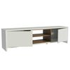 Rack TV Mobilo Metz Blanco Hasta 75"