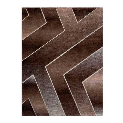 Alfombra Idetex Frise Carved Avangard 150 x 200 cm Café