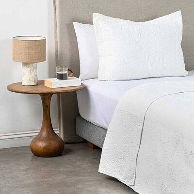 Imagen 2 del producto Quilt Cannon 1.5 Plazas Matelado Blanco