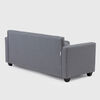Seccional Muebles MPR Charlotte 4 Cuerpos Gris