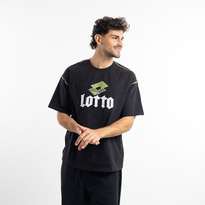 Polera Oversize Print Hombre Lotto Strada