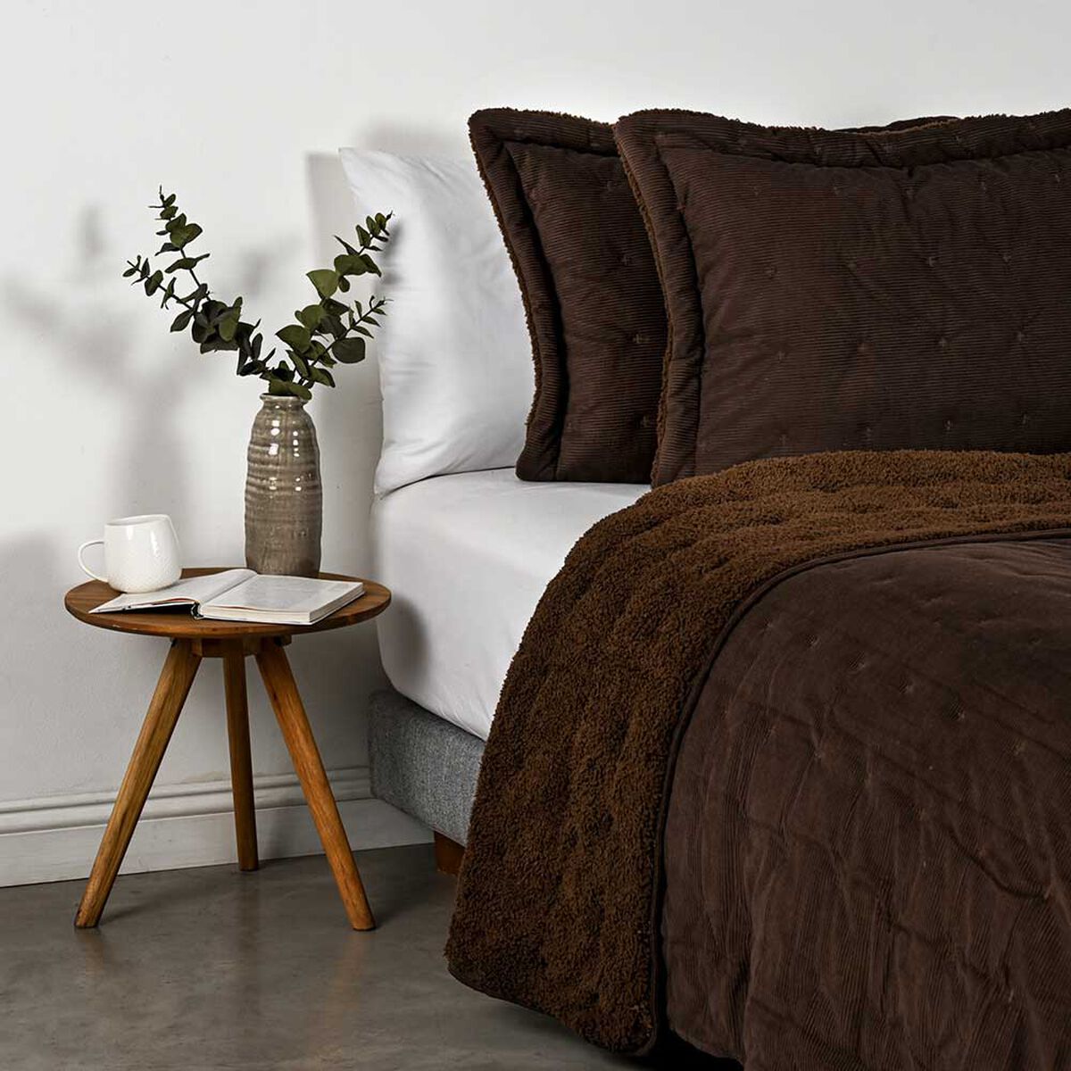 Cubrecama American Family 2 Plazas Cafe Cafe