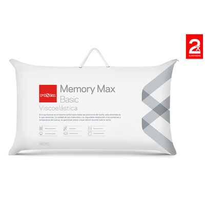 Imagen 1 del producto Set 2 Almohadas Rosen Memory Max Basic 50x90 cm