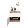 Velador Tuhome Nebraska 1 Caj&oacute;n Miel Blanco