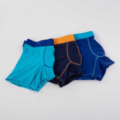 Imagen 1 del producto Pack 3 Bóxer Medio Hombre Icono Celeste