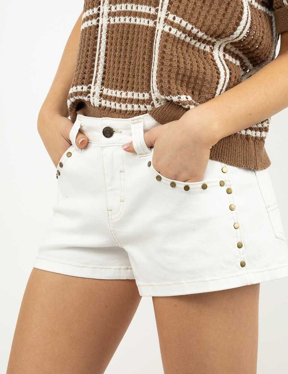 Short Mini Apliques Mujer Icono