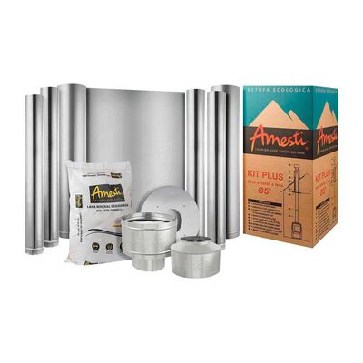 Kit de Estufa a Leña Amesti Kits 5""