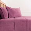 Juego de Sábanas Mashini 2 Plazas Liso Violeta
