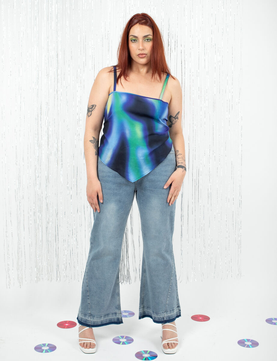 Jeans Flare Mujer Extralindas