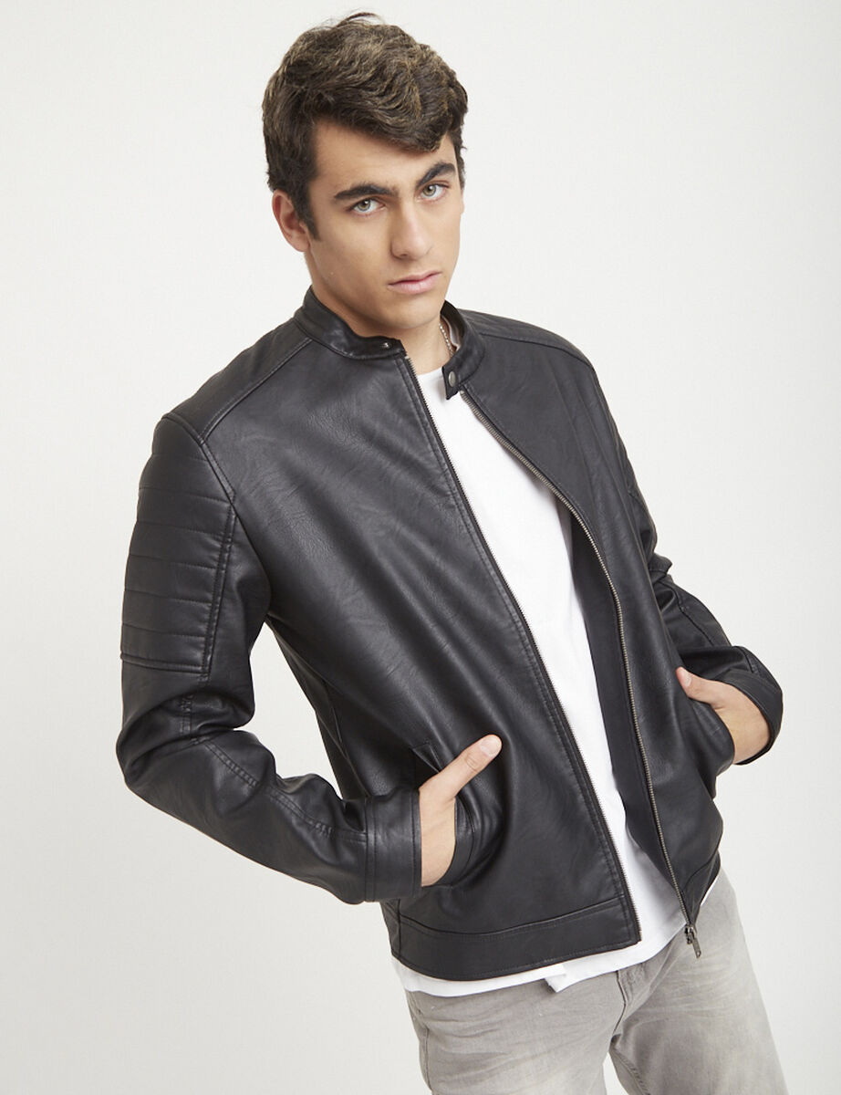 Chaqueta de Cuero Hombre Icono