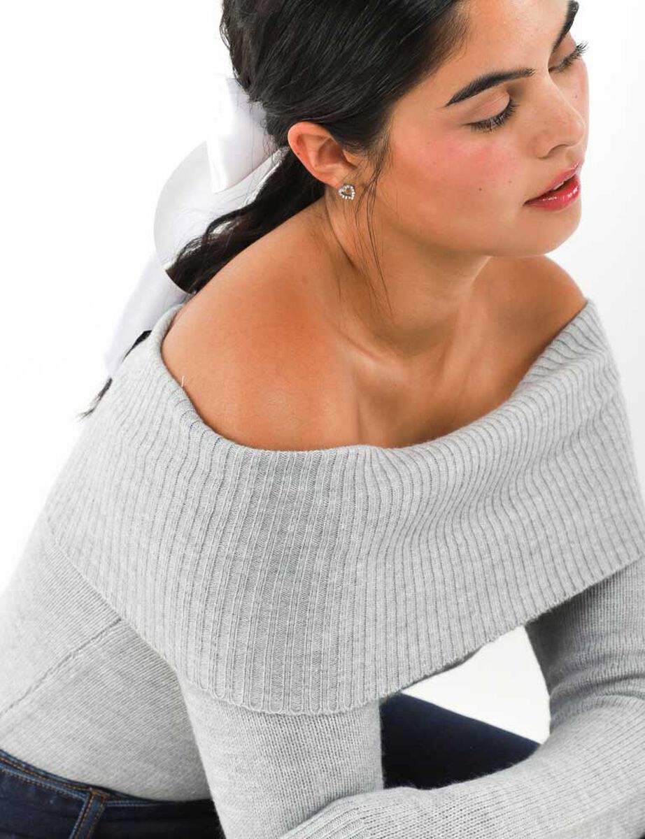 Sweater Bardot Mujer Icono