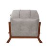 Pouf Latam Home Marsella Cuero Kentucky Gris