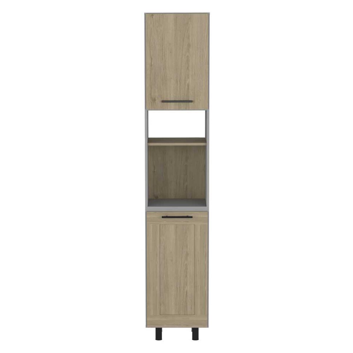Alacena TuHome Hasselt 3 Puertas Gris Rovere