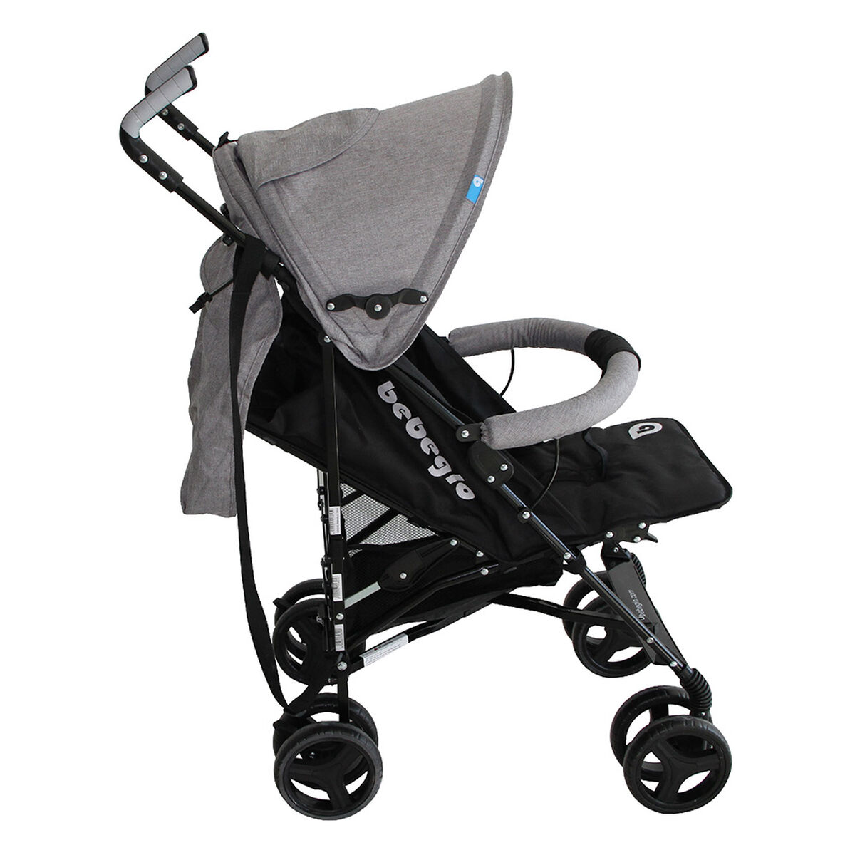 Coche Paraguas Bebeglo RS-1395L Gris