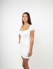 Vestido Mini Manga Corta Mujer Icono