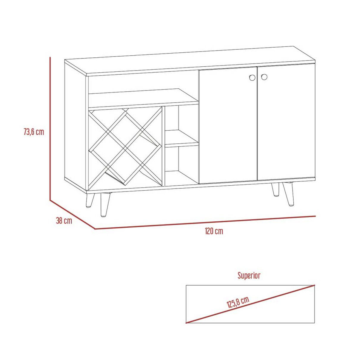 Bar TuHome Vihti Macadamia Blanco