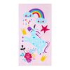 Toalla de Playa Infantil con Bolso Casanova Kids Unicorn 70 x 140 cm