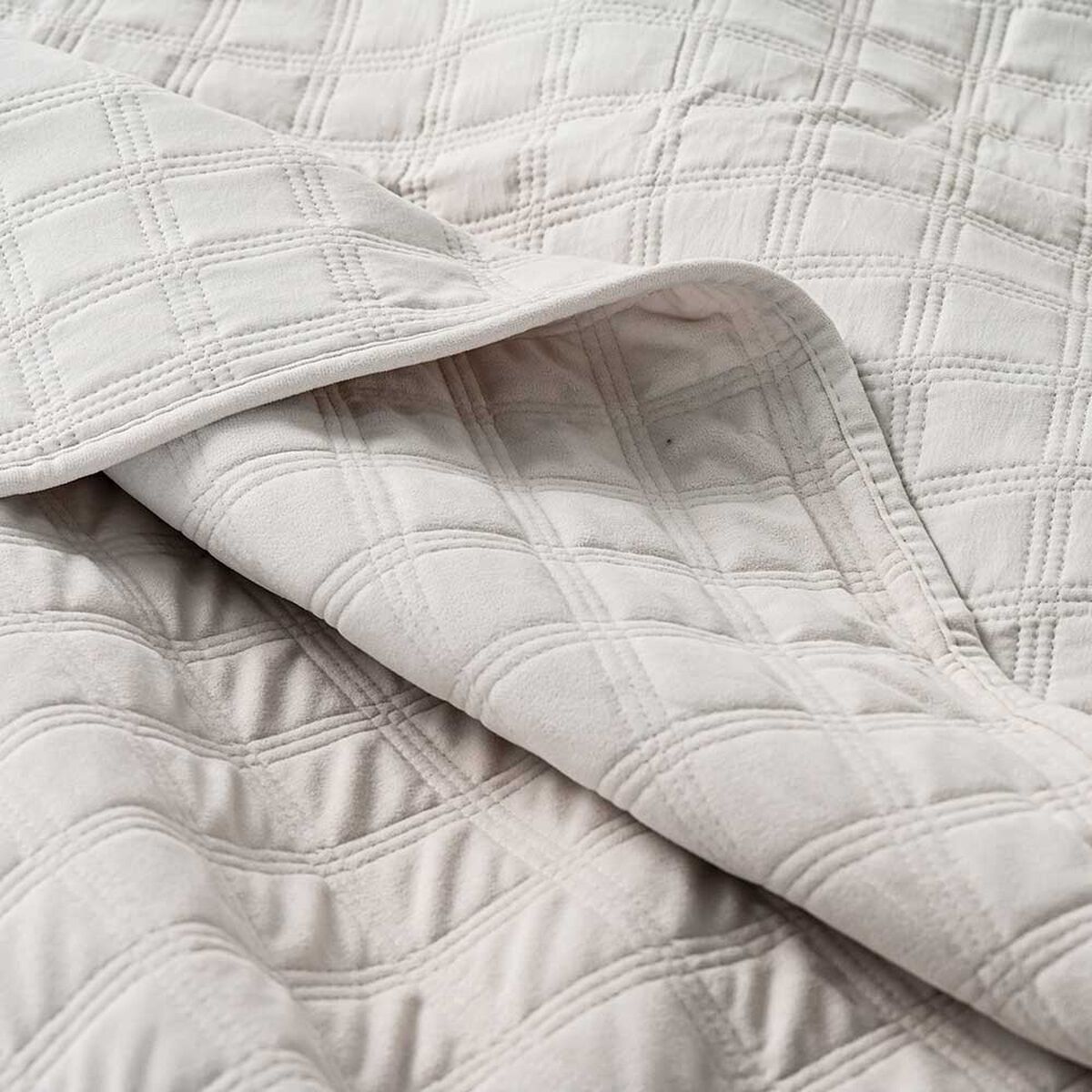 Quilt Cannon S&uacute;per King Squares Sand