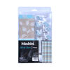 Set Cortina de Baño 2 Piezas Mashini Eclectico Turquesa