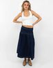 Falda Maxi Denim Mujer Icono