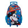Pack Mochila con Ruedas, Estuche y Lonchera Mickey