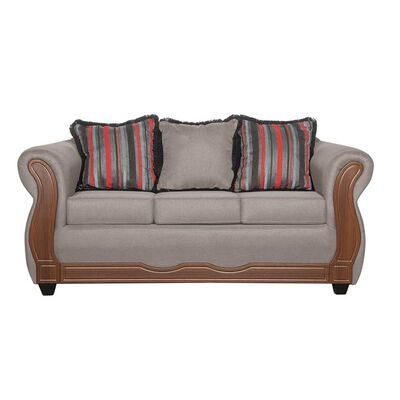 Sofá Black Factory Sofia 3 Cuerpos Beige