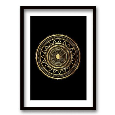 Imagen 1 del producto Cuadro Decorativo Retela Mandala I 70 x 50 cm