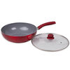 Wok Acero Inoxidable Doral Montecarlo Rojo 30 cm