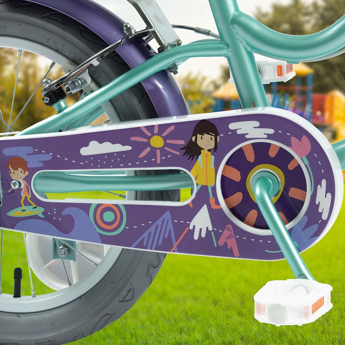 Bicicleta Infantil Oxford Beauty Aro 16
