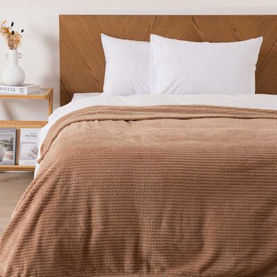 Imagen 1 del producto Frazada Mashini Aura 2 Plazas Moka