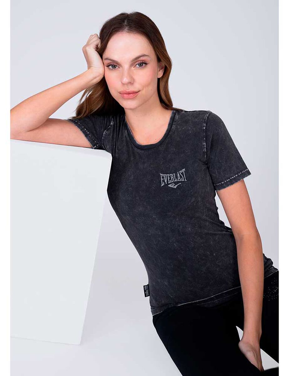 Polera M/C Deportiva Mujer Everlast