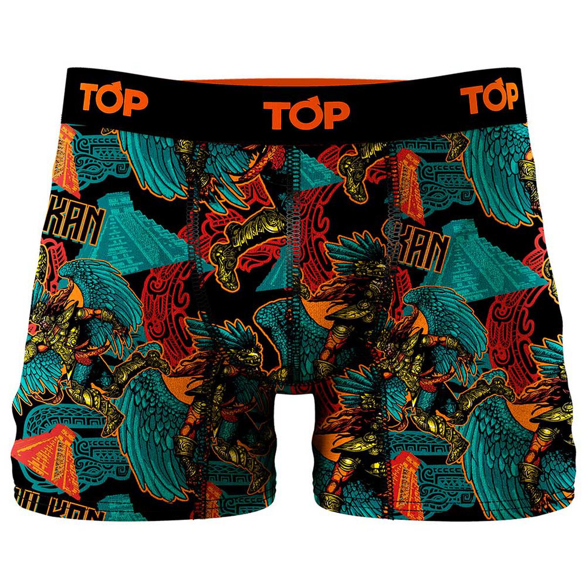 Pack 3 Bóxer Medio Dioses Mayas Hombre Top