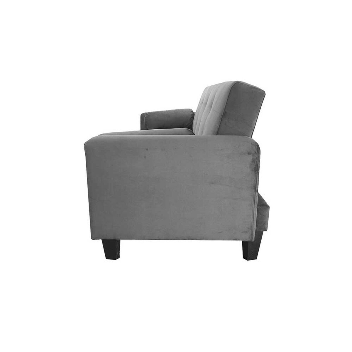 Sofá Cama Deco Class Esparta 3 Cuerpos Gris