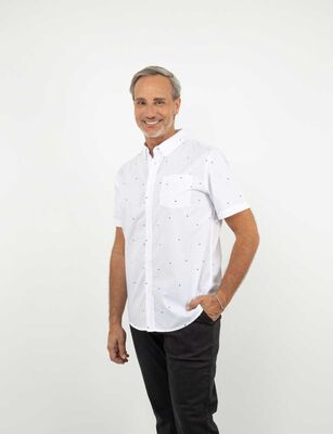 Imagen 1 del producto Camisa Manga Corta Hombre Portman Club Blanco, Navy, White