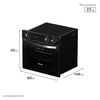 Horno Empotrado Fensa F 1060N A 66 lts.