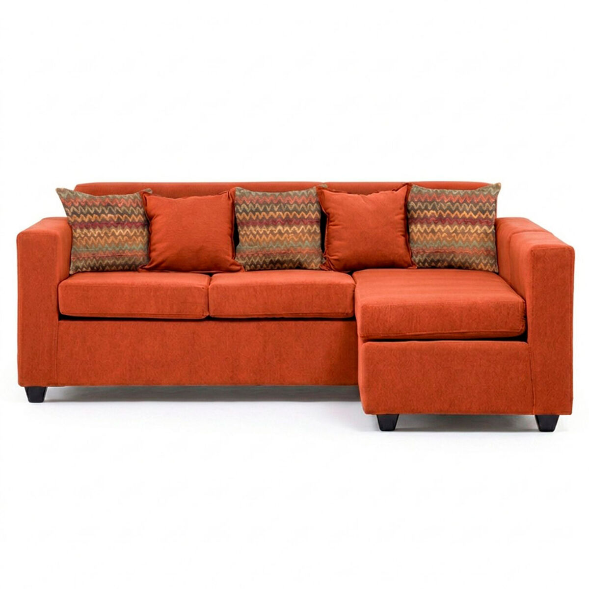 Seccional Muebles MPR Jazm&iacute;n 4 Cuerpos Terracota