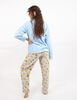 Pijama Manga Larga Mujer Cookie Monster Palza Sesamo