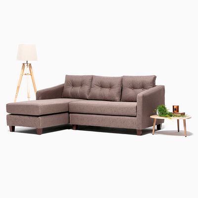 Imagen 2 del producto Sofá Seccional Barra Design Elena Izquierdo 3 Cuerpos Café