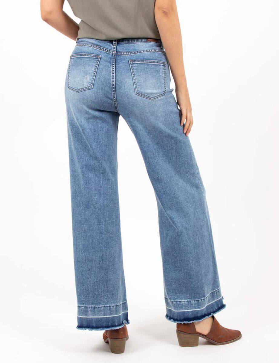 Jeans Palazzo Mujer Alma