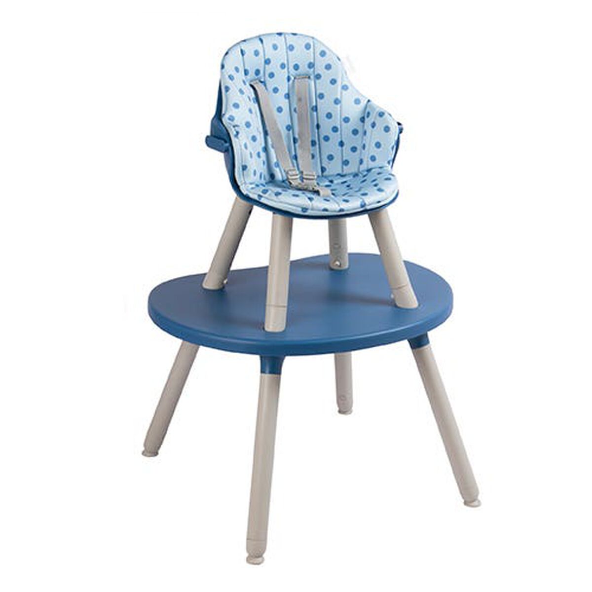 Silla de Comer Bebesit Baby Desk 3 en 1 Azul
