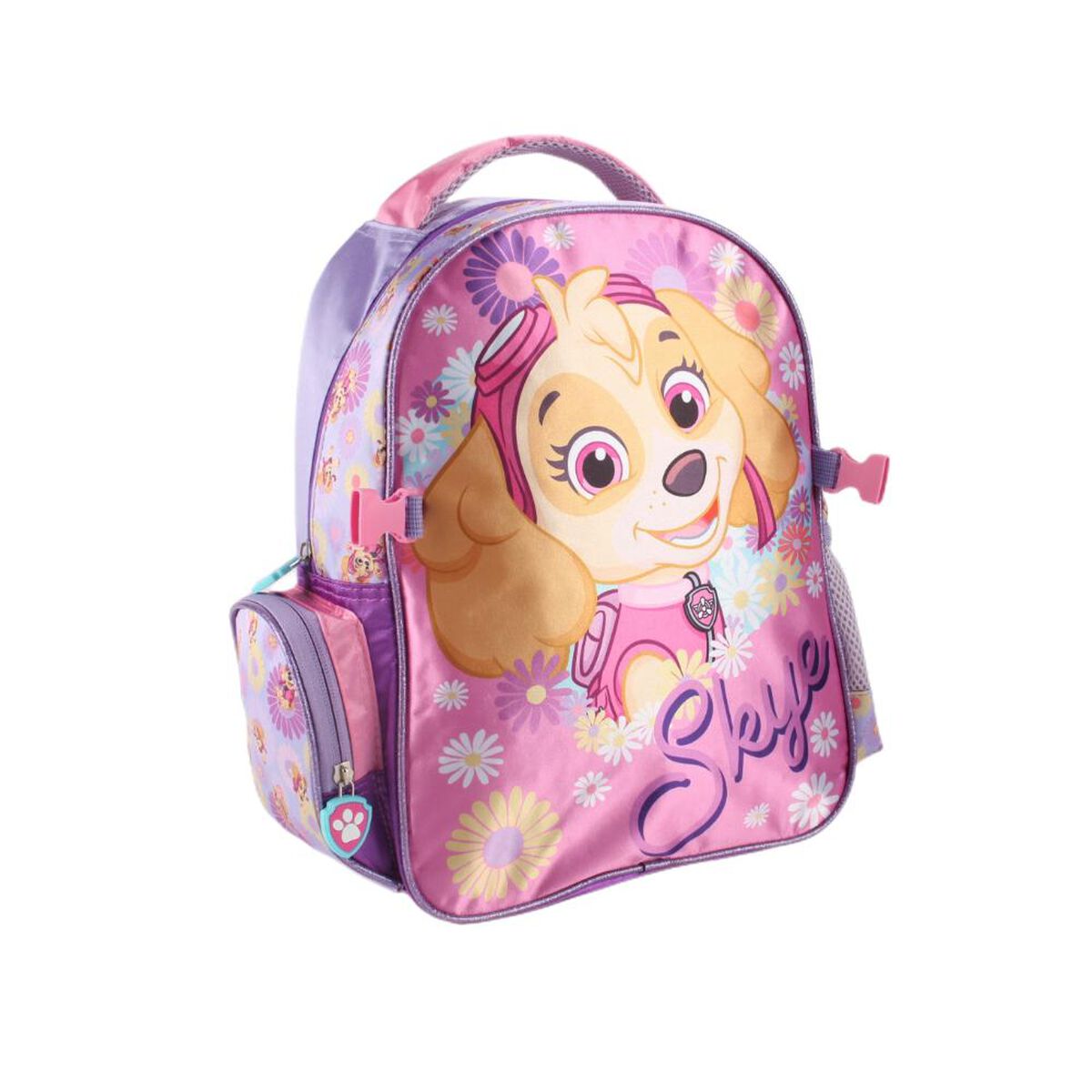Mochila Satín con Lonchera Skye Paw Patrol 14"