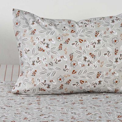 Imagen 2 del producto Juego de Sábanas Cannon 200 Hilos 1,5 Plazas Shadow Blanco