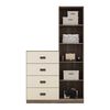 Cómoda Onessta Estilo 4 Cajones 1 Puerta Blanco