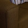 Juego de Living Elegant Detail Santa Fe Sofá 3 Cuerpos + Sofá 2 Cuerpos + Sillón 1 Cuerpo Café