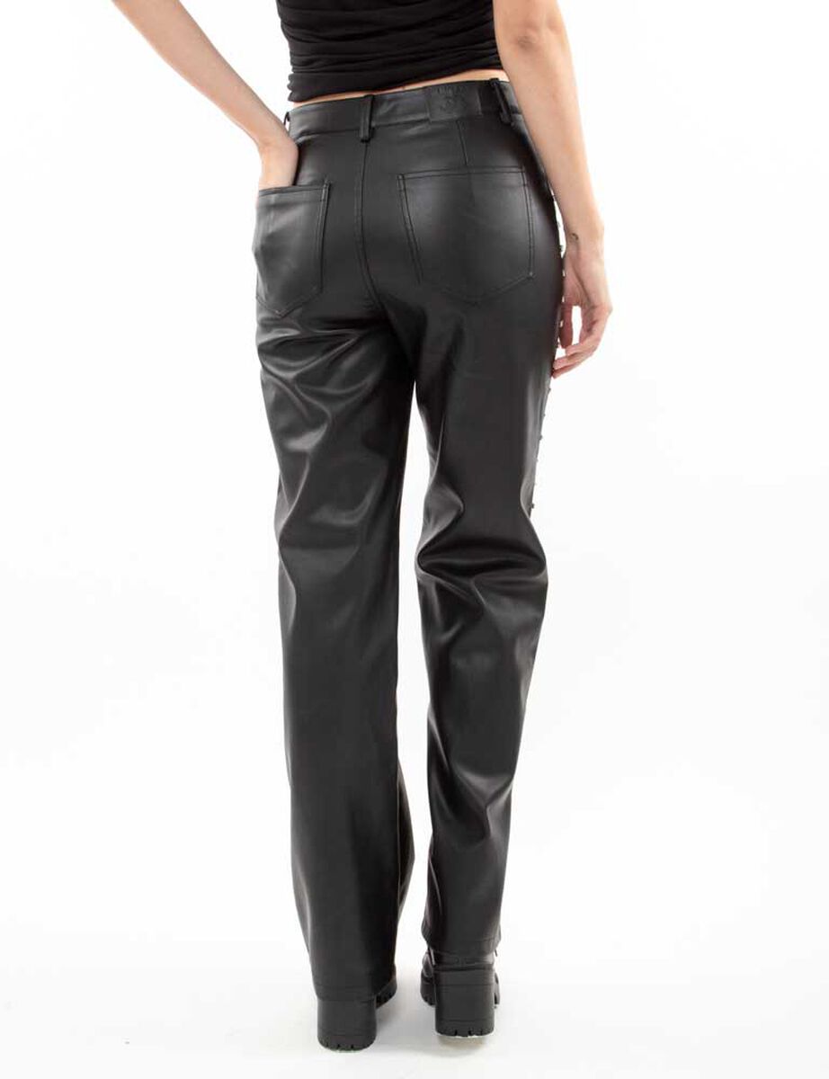 Pantalón Ecocuero Mujer Fiorucci