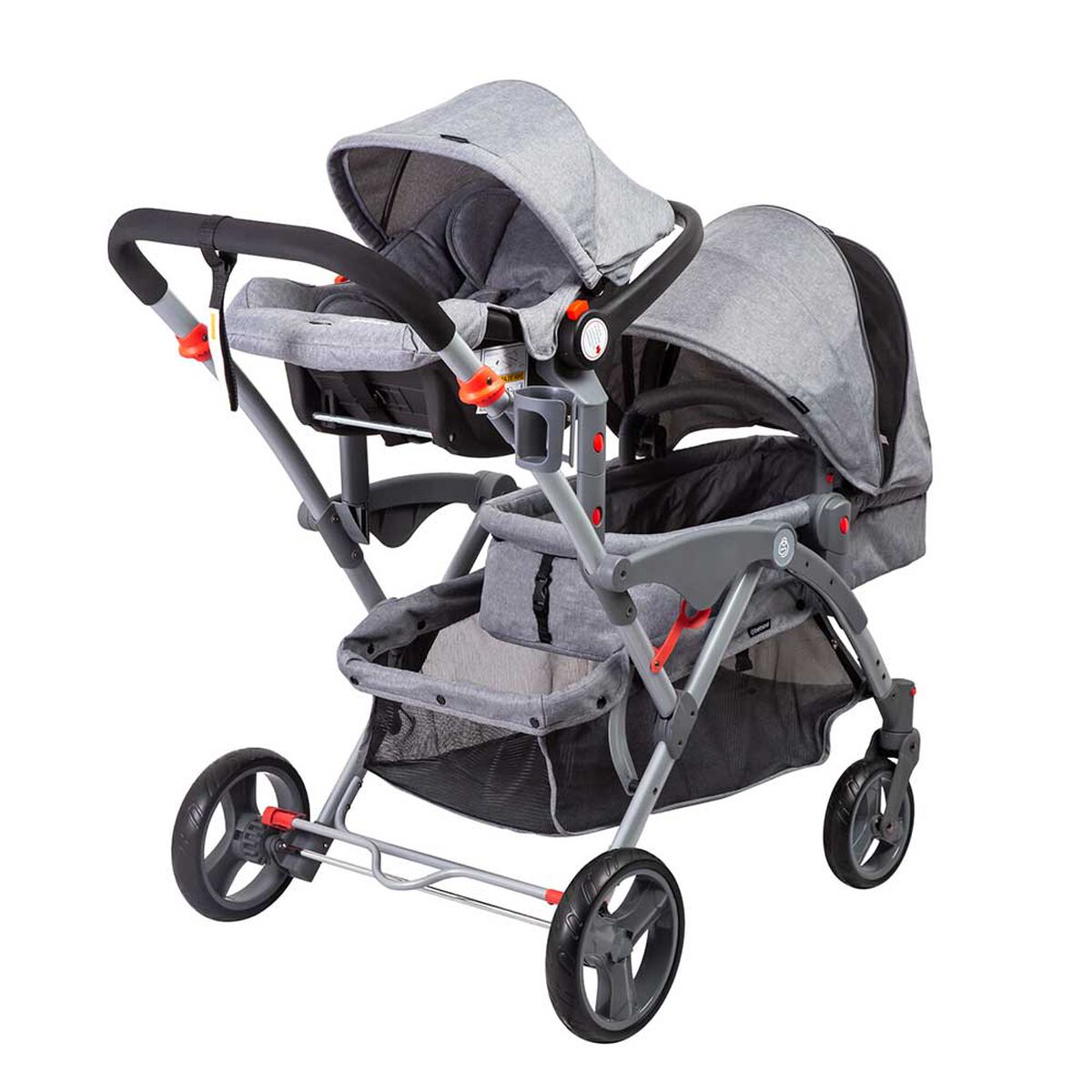 Coche Cuna Travel System Bebe Duo LX Doble Bebesit