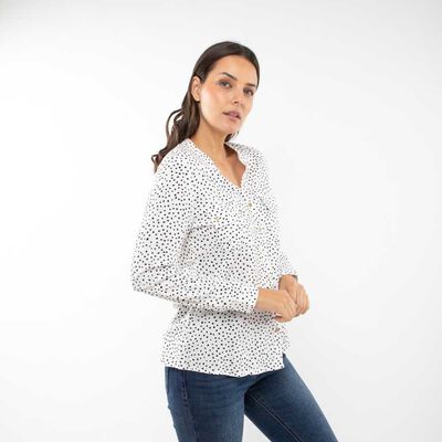 Blusa Manga Larga Mujer Zibel