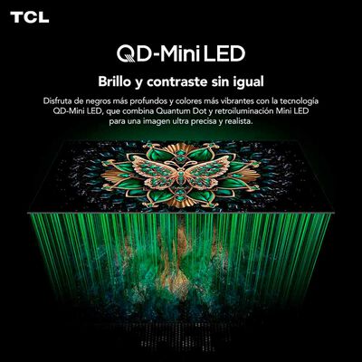 Imagen 2 del producto Smart TV QLED Mini Led 65"" TCL 4K Google TV C6K