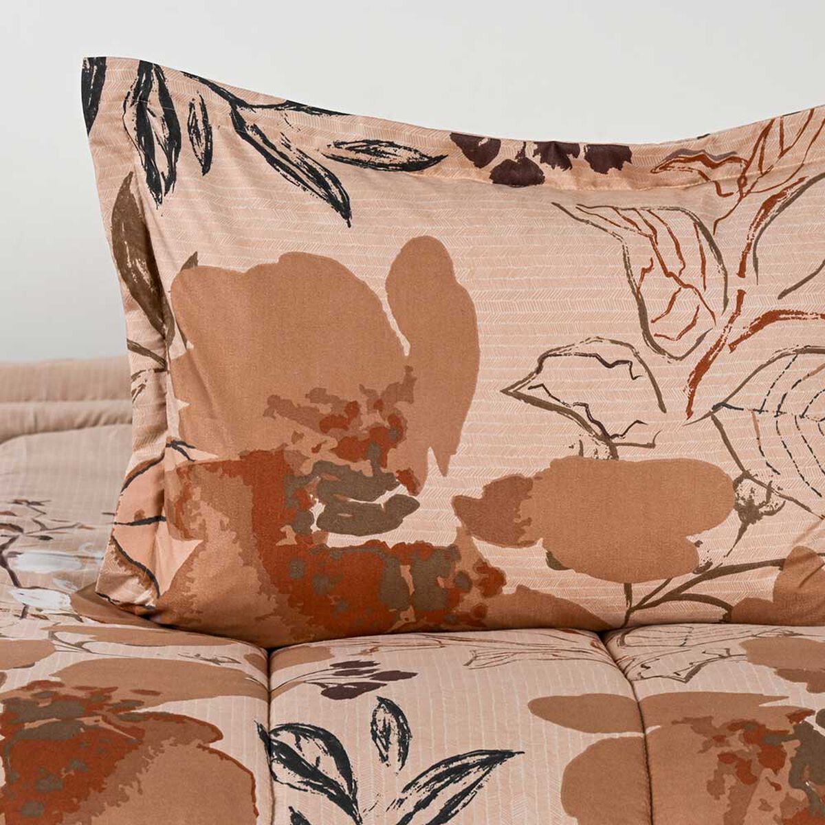 Plumón Estampado Elements & Co 1,5 Plazas Autumn