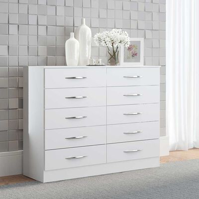 Imagen 2 del producto Cómoda Exit 10CBL 10 Cajones Blanca